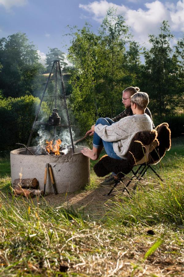 Sandfallet Glamping ลาโฮล์ม ภายนอก รูปภาพ